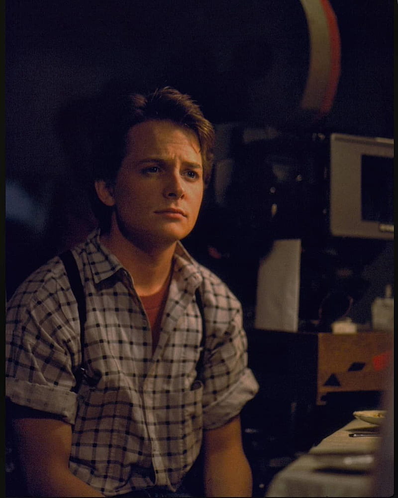 Marty McFly Michael J Fox, Michael J. Fox, HD phone wallpaper