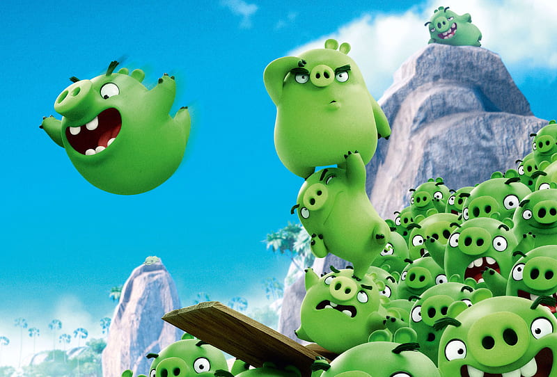 Bad Piggies Angry Birds, angry-birds, birds, movies, animated-movies,  games, HD wallpaper | Peakpx