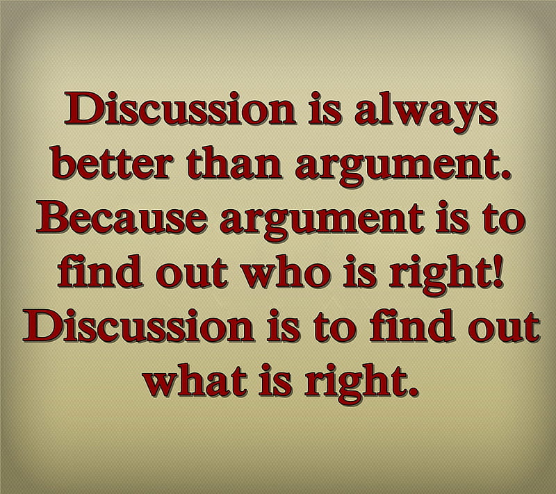 discussions, argument, cool, new, quote, right, saying, sign, wrong, HD wallpaper