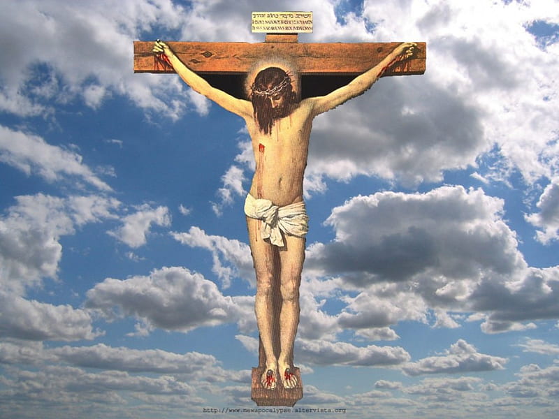 Jesus crucifixed, christ, jesus, savior, cross, god, HD wallpaper