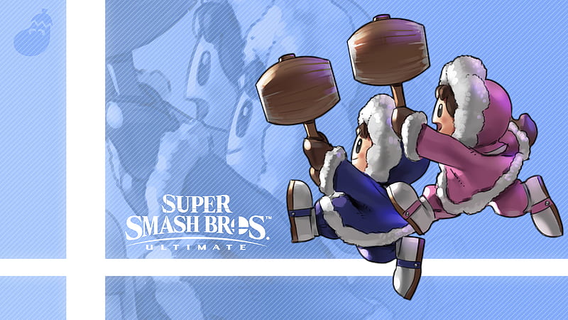 Video Game, Super Smash Bros. Ultimate, Ice Climbers (Nintendo), Nana (Ice Climber), Popo (Ice Climber), HD wallpaper