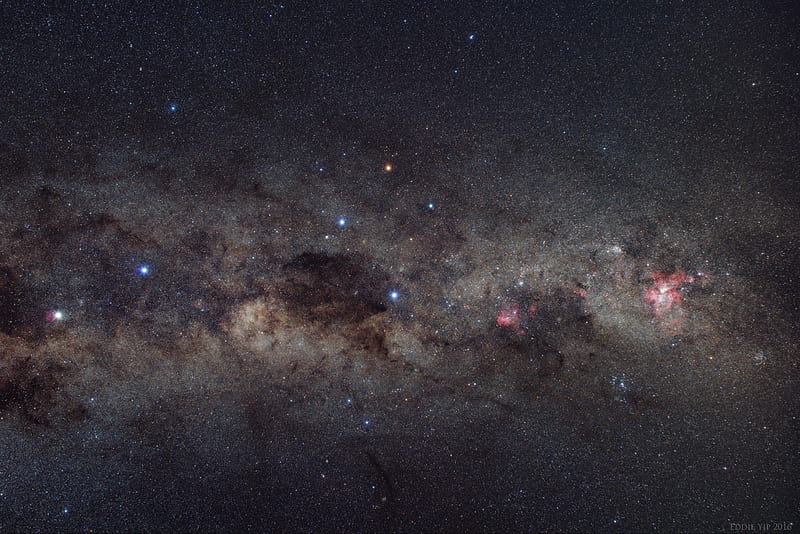 space, stars, universe, galaxy, HD wallpaper