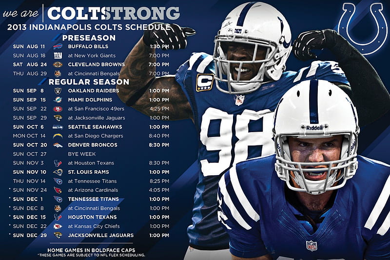 Indianapolis Colts 2013 schedule, 09, 2013, colts, 25, HD wallpaper