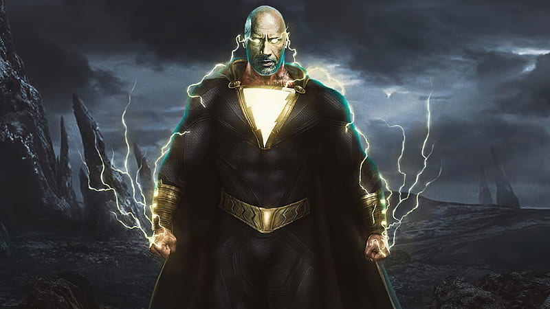 Black Adam Fictional Supervillain , black-adam, superheroes, artist, artwork, digital-art, HD wallpaper