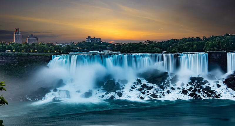 Waterfalls, Niagara Falls, HD wallpaper