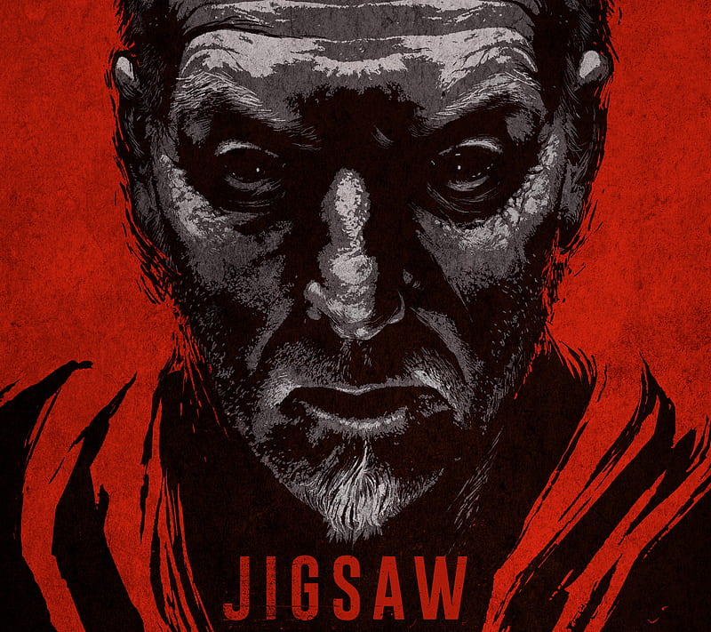 JIGSAW__2880x25, horror, jigsaw, saw, slasher, gore, movie, HD wallpaper