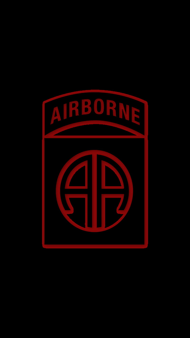 82nd Airborne Vet, 82nd, 929, airborne, army, black, day, division, military, minimal, paratrooper, red, states, united, vetrans, HD phone wallpaper