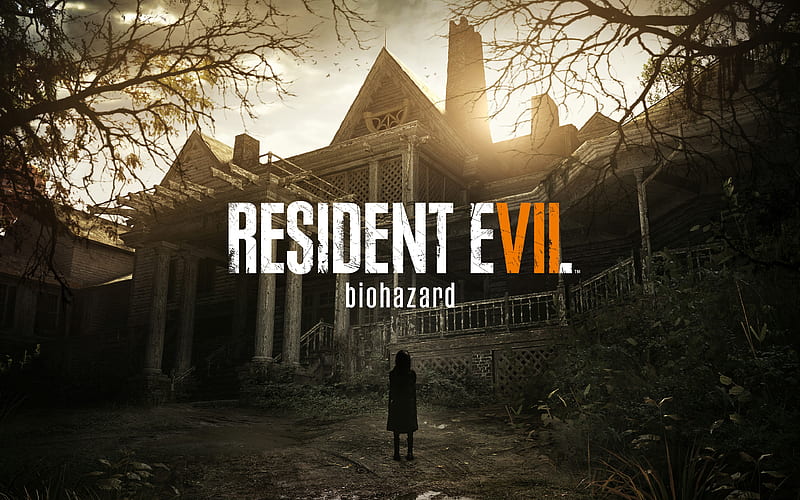 Resident Evil 7, Biohazard, 2017, survival horror, computer game, poster, HD wallpaper