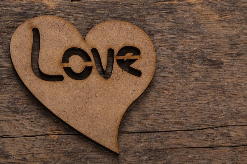 Word, wooden, love, heart, HD wallpaper | Peakpx