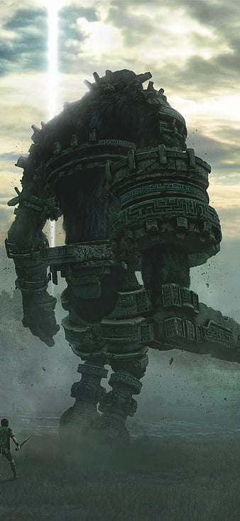 HD wallpaper: Shadow of the Colossus, video games, architecture, one person