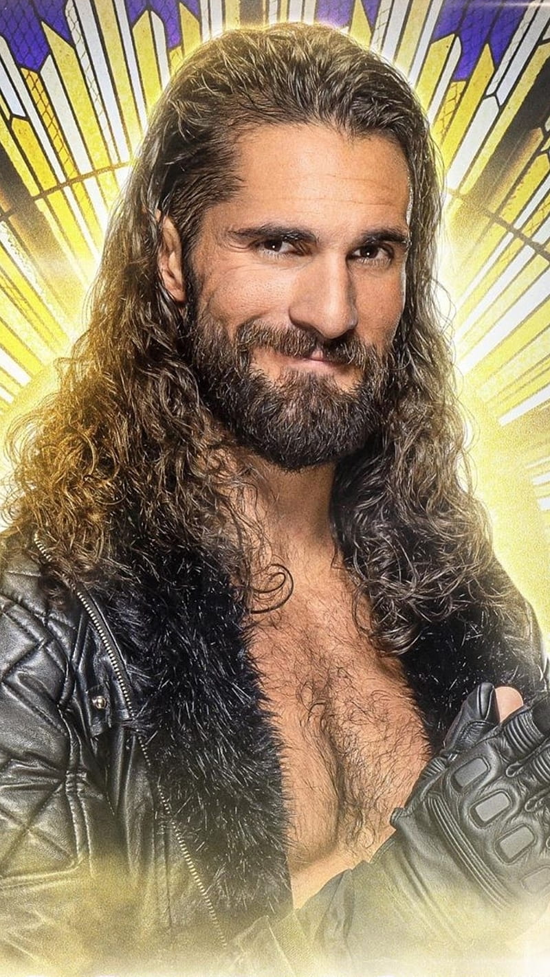 Seth Rollins, burn it down, monday night messiah, nxt, raw, smackdown, stained glass flames, wwe, HD phone wallpaper