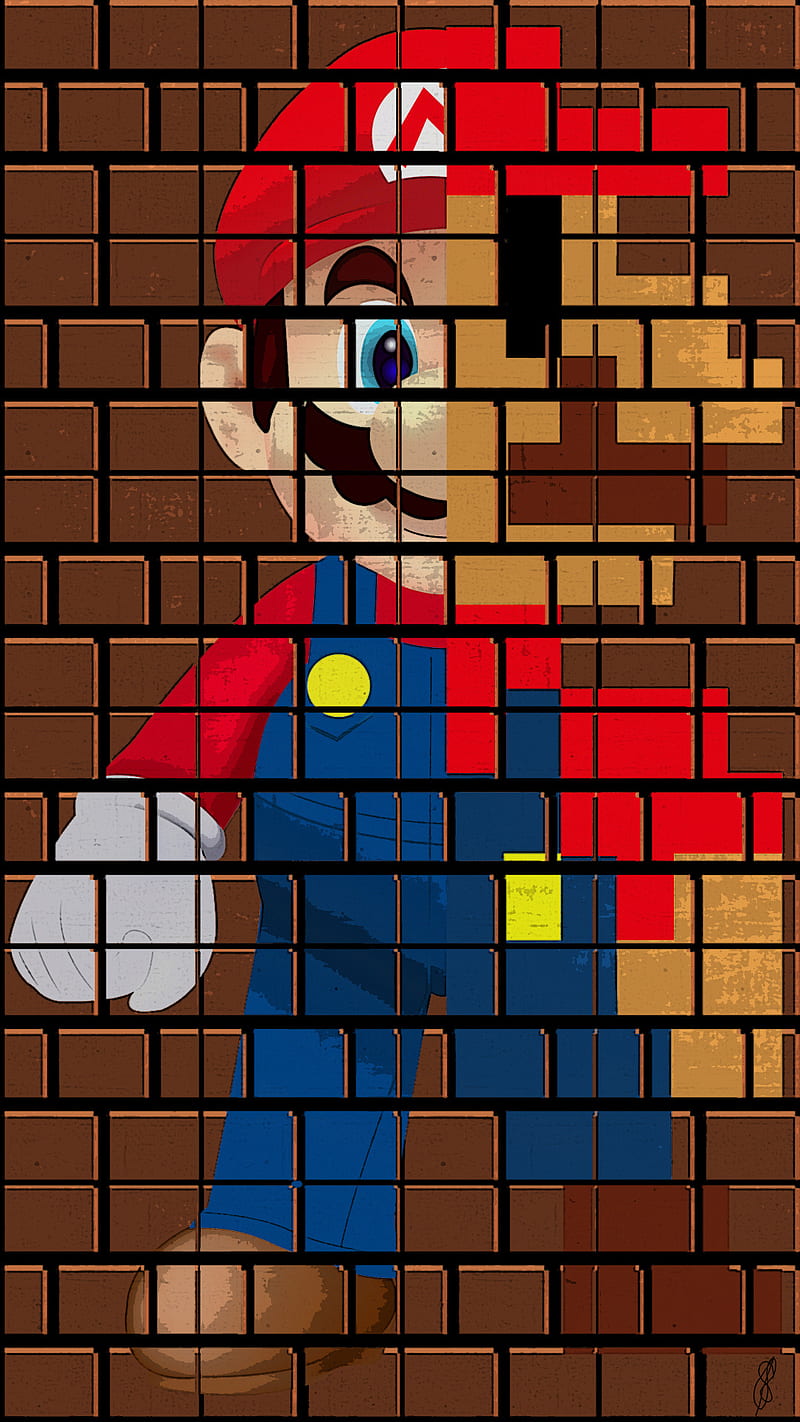 Super Mario, mario bros, HD phone wallpaper