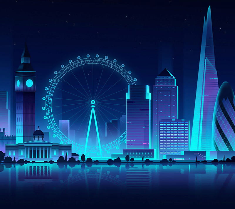 London Eye, big ben, cityscapes, the gherkin, the shard, HD wallpaper