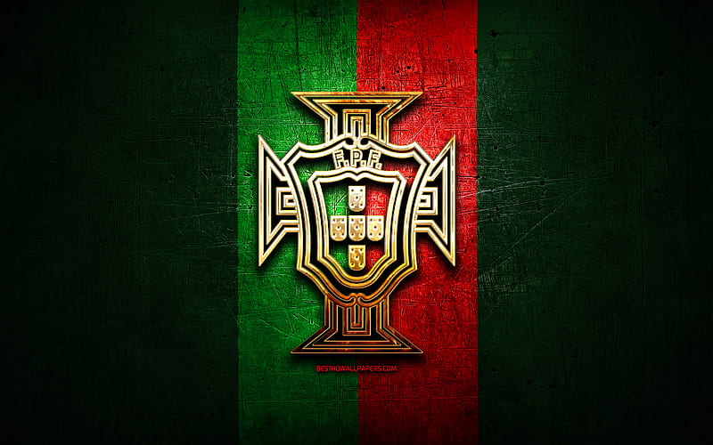 Premium Vector | Portugal national flag football crest