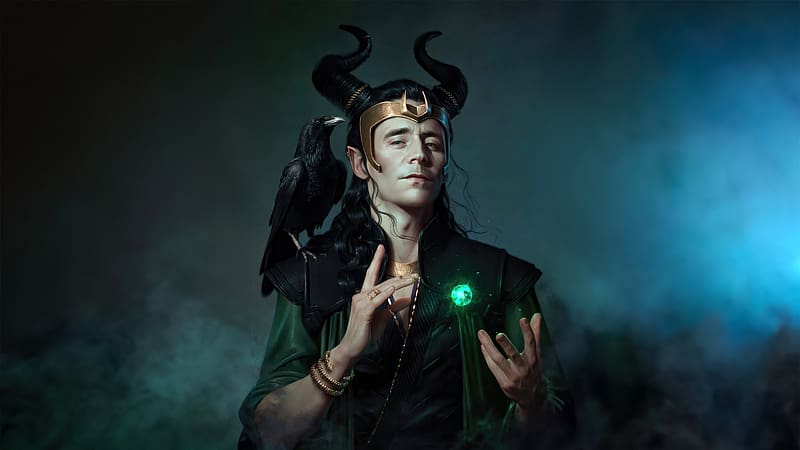 Loki Maleficent Tom Hiddleston 2023 TV Series, HD wallpaper