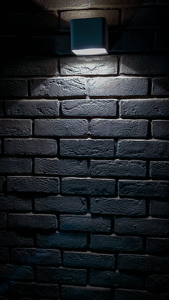 Urban brick wallpaper - light gray