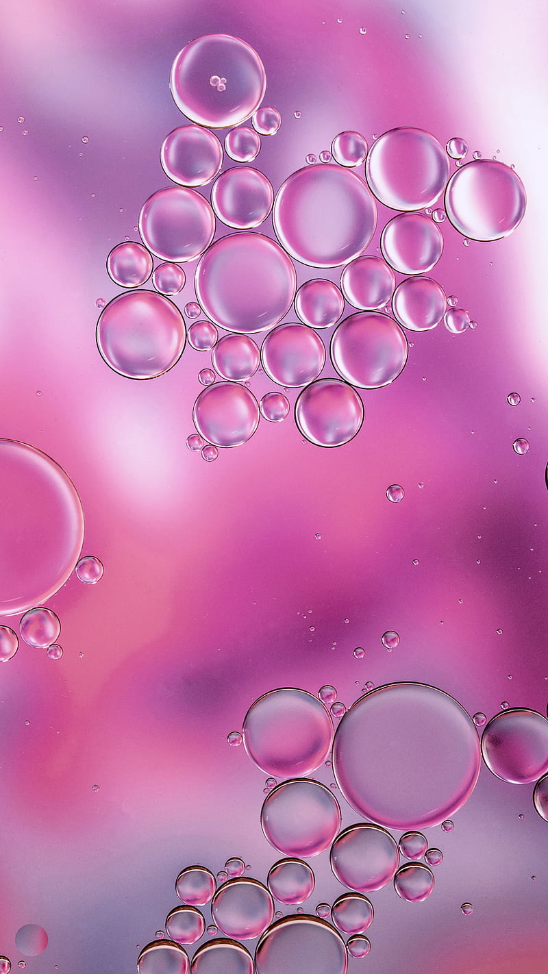 bubbles pink, Audrey, ballons, best, blowing, bubbles, circles, color, colorful, colorpop, dreamy, drops, great, pink, purple, water, HD phone wallpaper