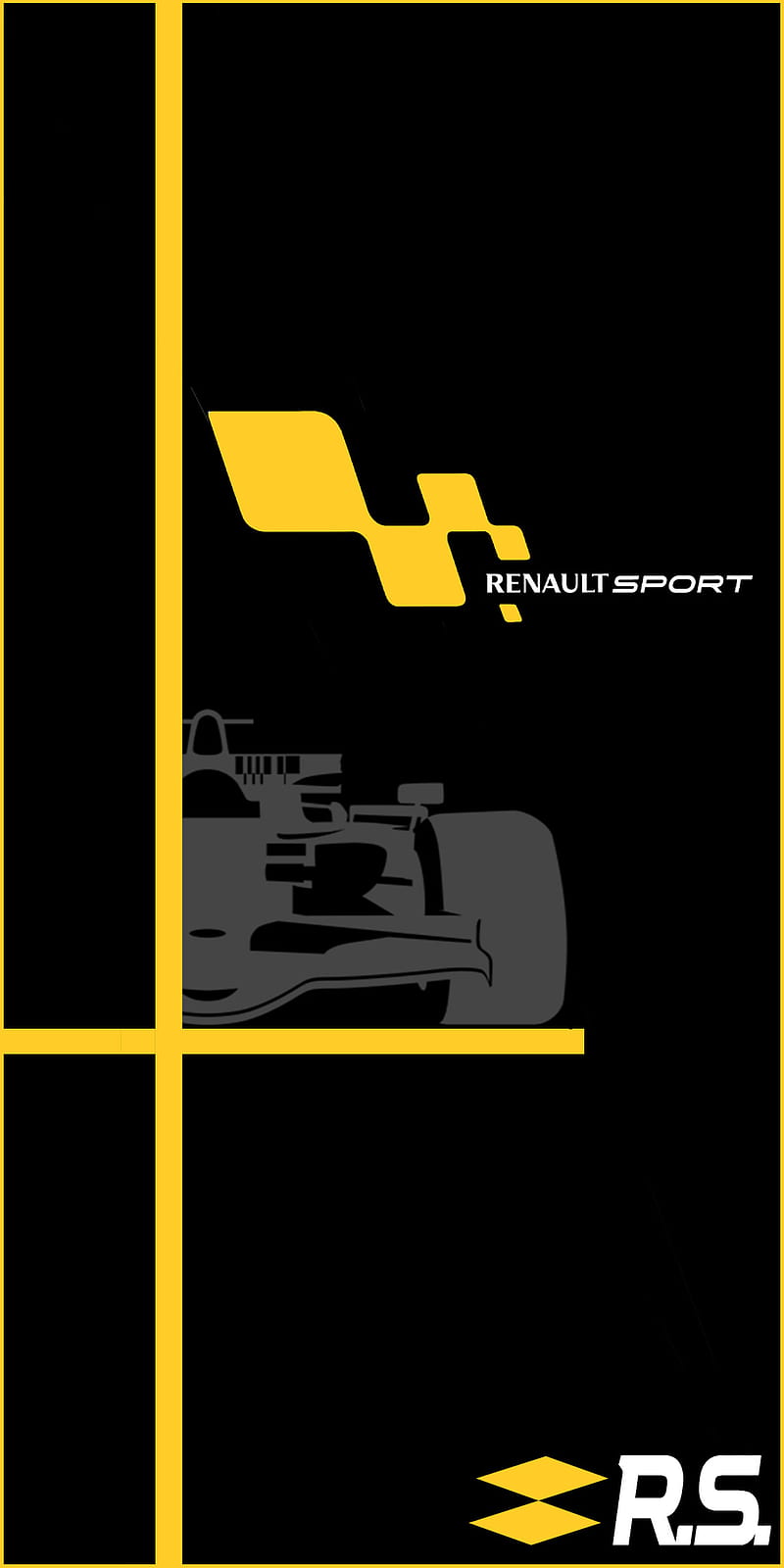RENAULT SPORT, rs, carros, race, racing, formula 1, f1, renault f1 team, autos, HD phone wallpaper