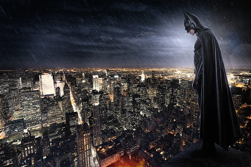 Batman Dark Knights, batman, superheroes, artwork, digital-art, behance, HD wallpaper