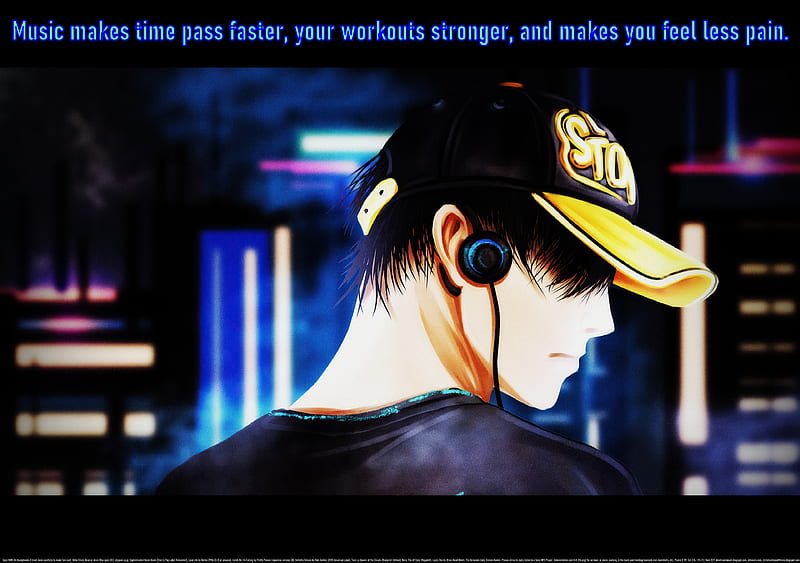 Music Quote, off the chain, cool, fitness partner, anime, love,  motivational, HD wallpaper | Peakpx