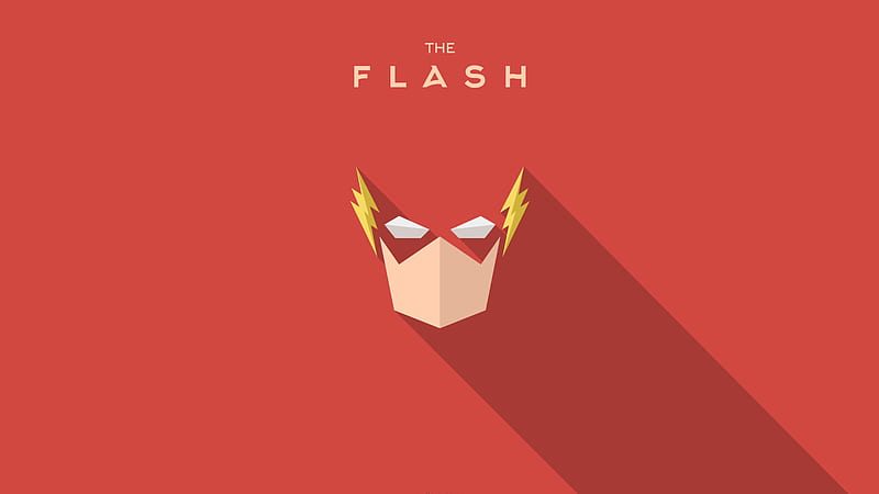 The Flash Simple Minimalism, the-flash, tv-shows, super-heroes, logo,  minimalism, HD wallpaper | Peakpx