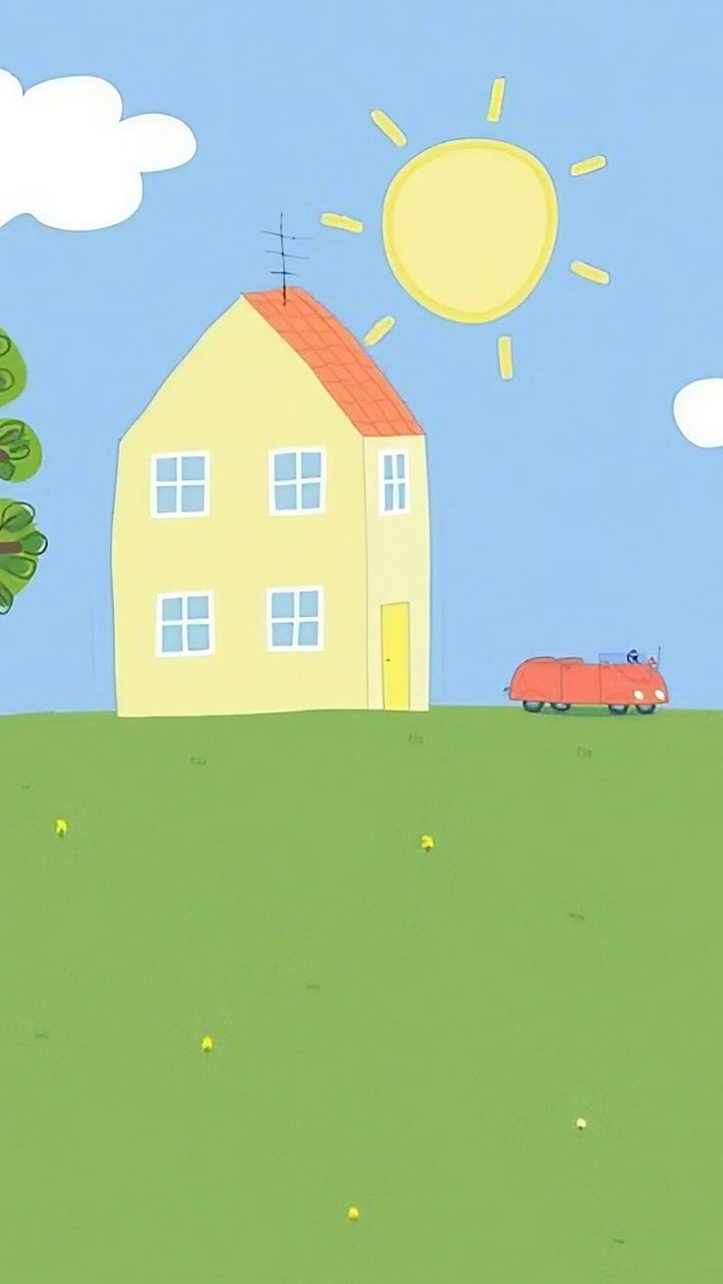 casa da Peppa pig wallpaper