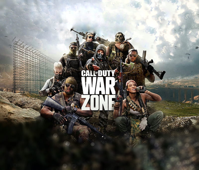 Warzone, armas, fps, game, HD wallpaper