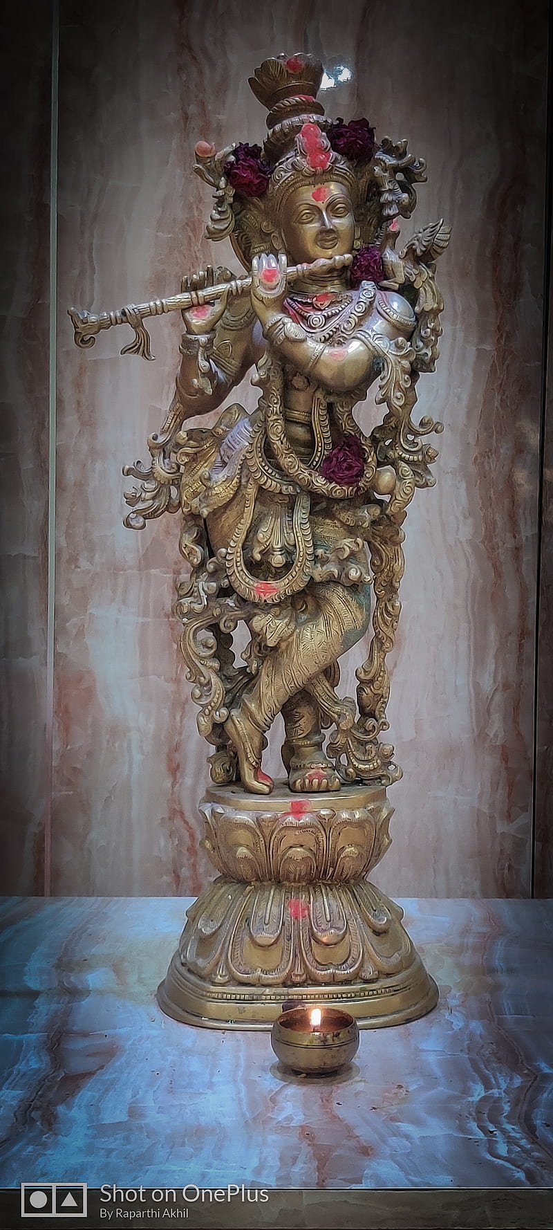 Lord Krishna, beast, beauty, creed, crown, king, HD phone wallpaper