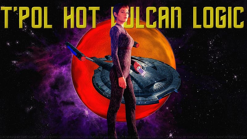 Jolene Blalock T'Pol X Hot Vulcan Logic, celebrities, hot vulcan ligic, actrice, people, t pol, jolene blalock, HD wallpaper