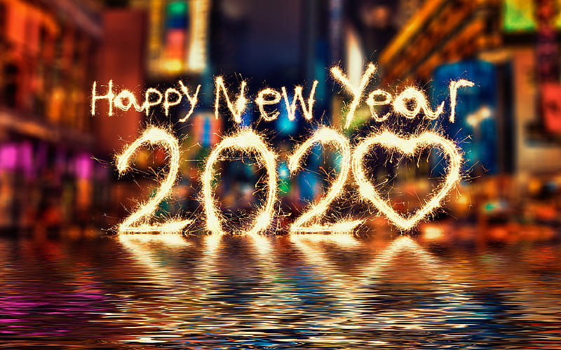 Happy new year 2020 High Quality, HD wallpaper