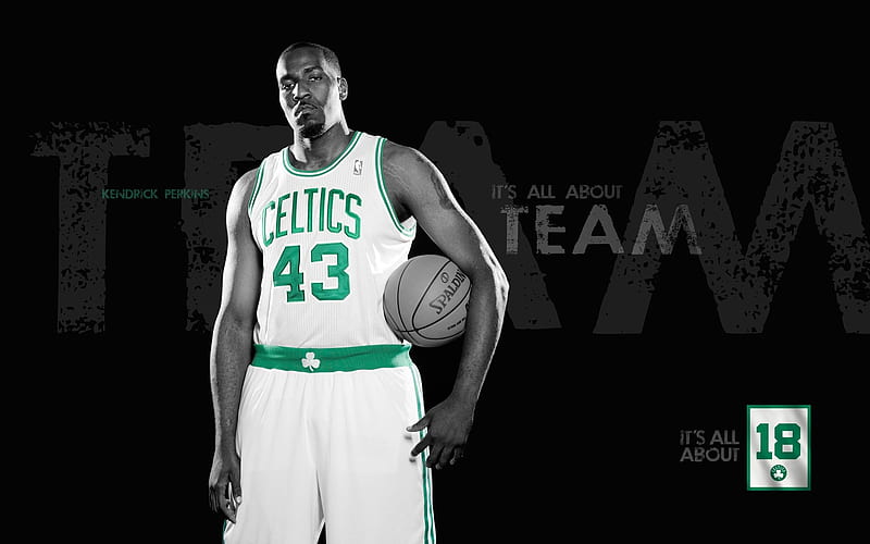 2010-11 NBA season Boston Celtics the - the new season lineup Kendrick Perkins, HD wallpaper