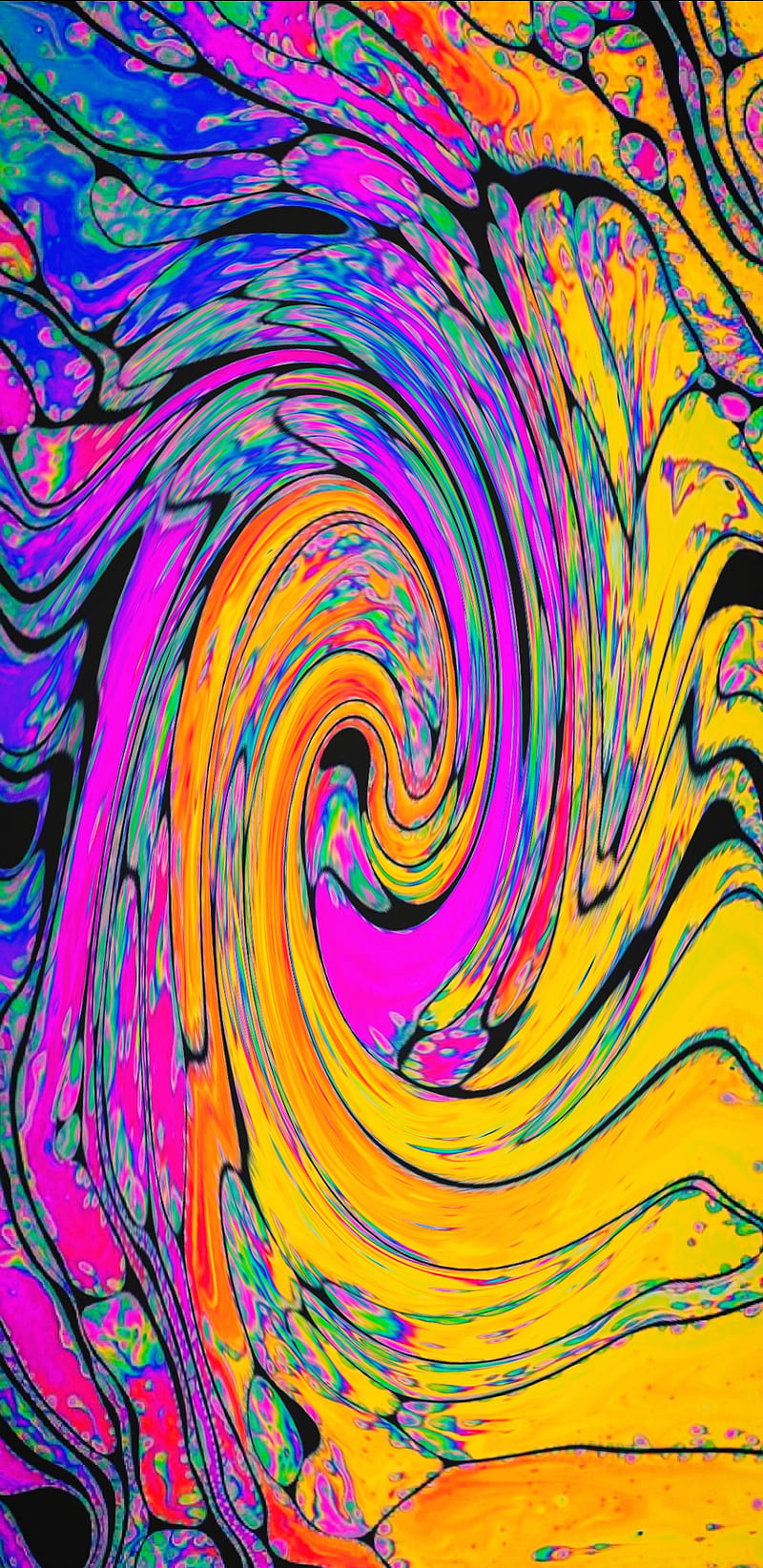 Abstract Hurricane, color, colorful, colours, pattern, HD phone ...