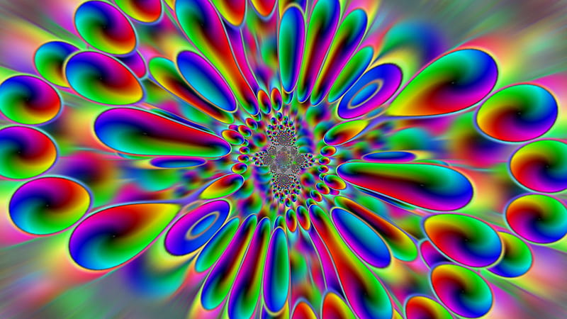 Zoom Colorful Trippy Bubbles Blur Background Trippy, HD wallpaper | Peakpx