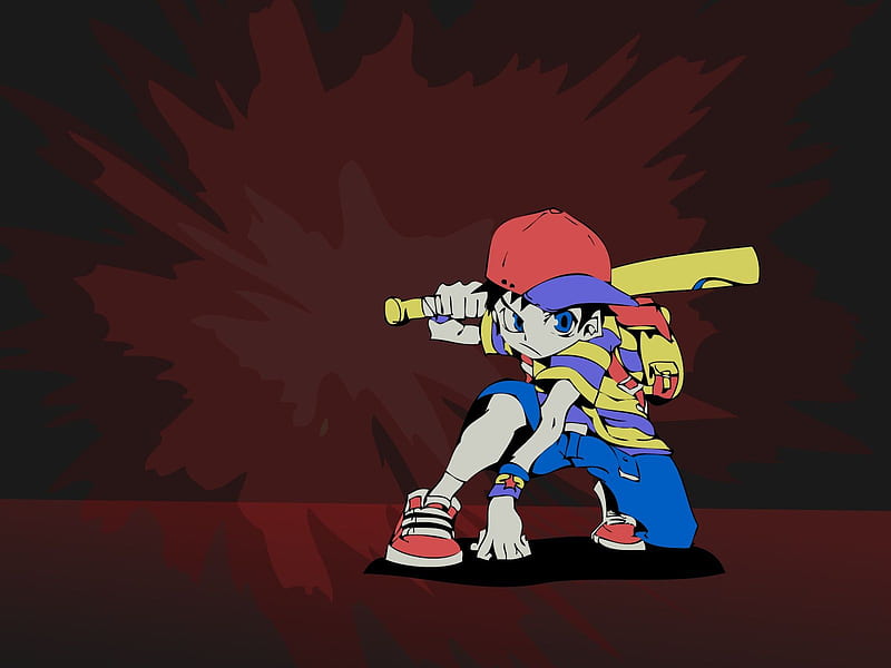 Ness from Earthbound/ Mother 2. , Pc background , Concept art, HD wallpaper