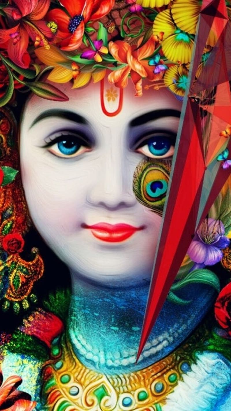Manmohak Radhe Krishna, radhe krishna, bhakti, HD phone wallpaper