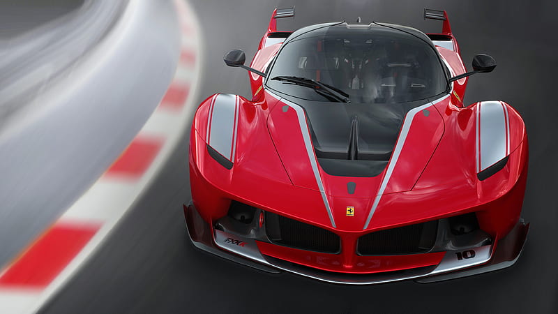 2016 Ferrari FXX K, ferrari-fxx-k, ferrari, carros, 2016-cars, track, HD wallpaper