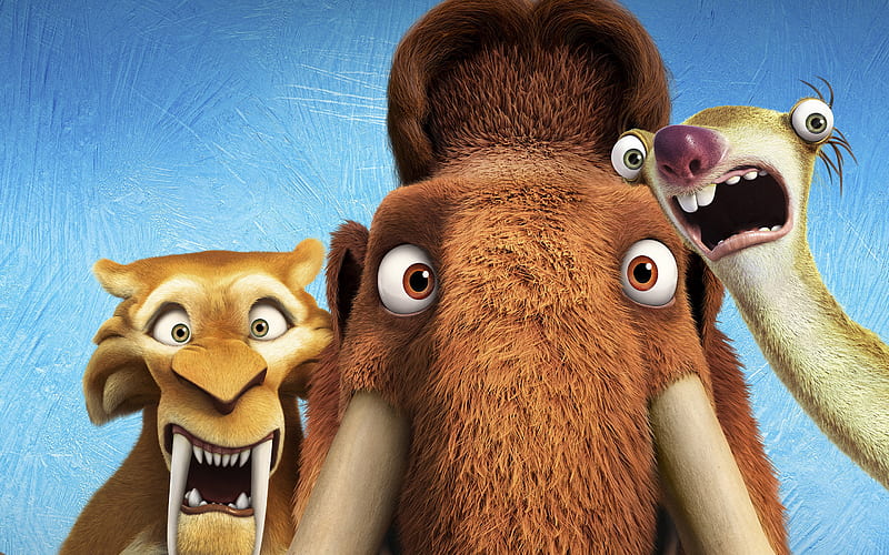 Ice Age Collision Course 2016, ice-age-5, ice-age, movies, animated-movies, 2016-movies, HD wallpaper
