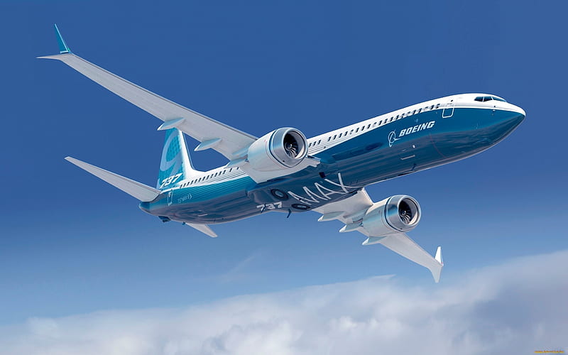 Boeing 737, passenger plane, airliner, flight, HD wallpaper