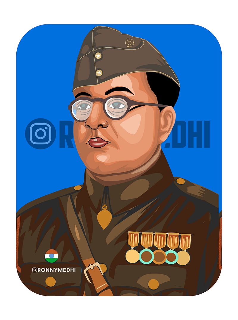 Subhash Ch Bose, netaji, HD phone wallpaper | Peakpx