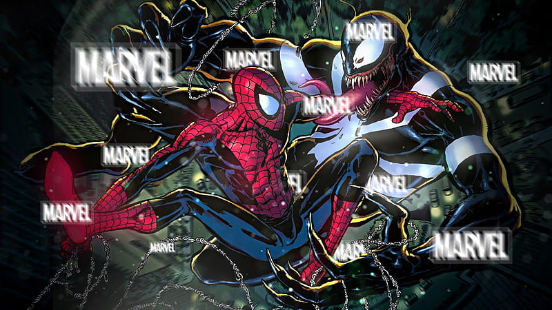 Venom vs spiderman, batalla, lucha, héroes, pelea, Fondo de pantalla HD |  Peakpx