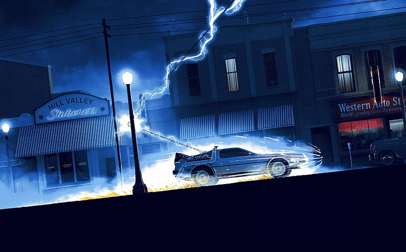 Back To The Future 1985, movies, HD wallpaper