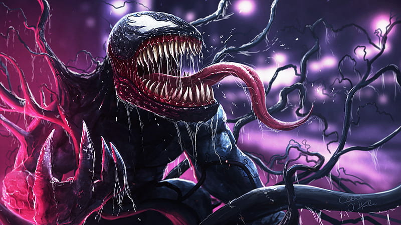 Cool Venom Art, venom, superheroes, , artist, artwork, HD wallpaper