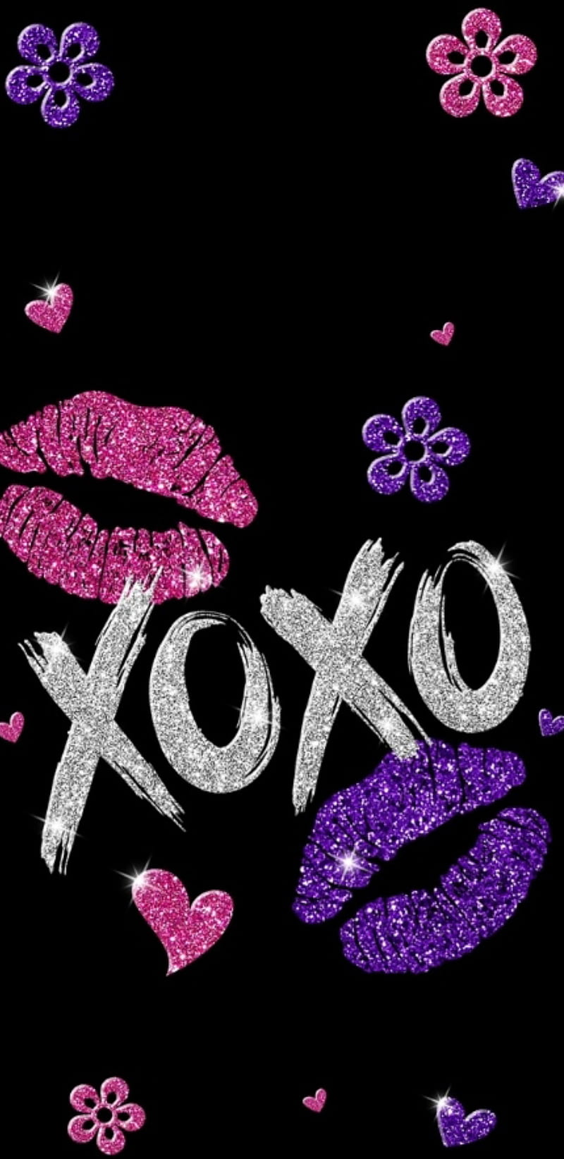 xoxo, kiss, HD phone wallpaper