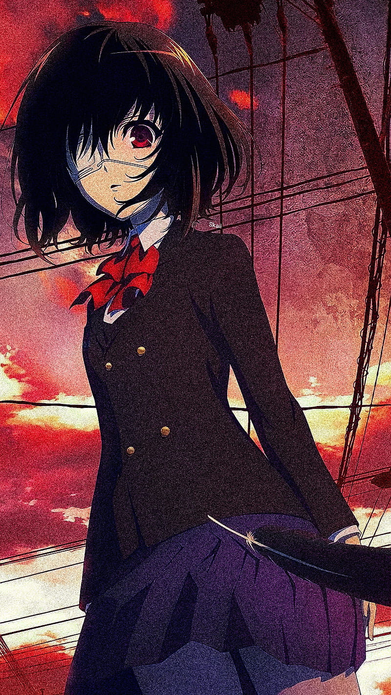 Another anime, another, misaki, misaki mai, HD phone wallpaper