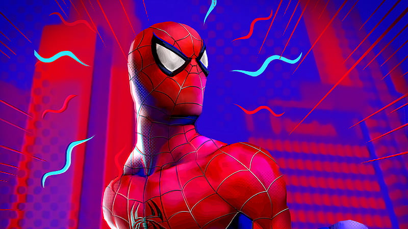 Spiderman Sensing, spiderman, superheroes, artwork, digital-art, art, HD wallpaper