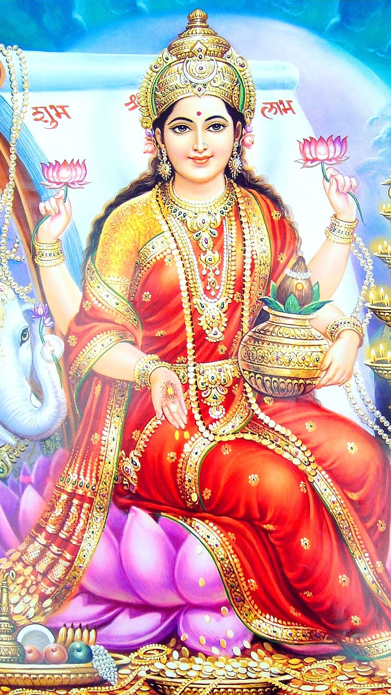 Mata Rani, Goddess Laxmi, god, HD phone wallpaper