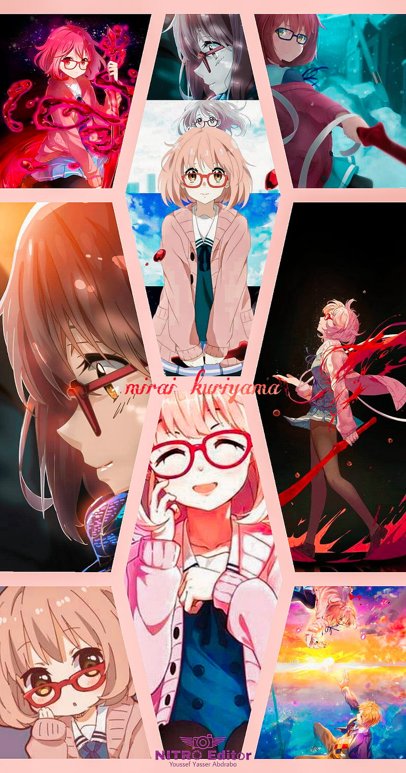 Kyoukai no kanata/Mirai | Anime kawaii, Manga anime, Ilustrasi karakter