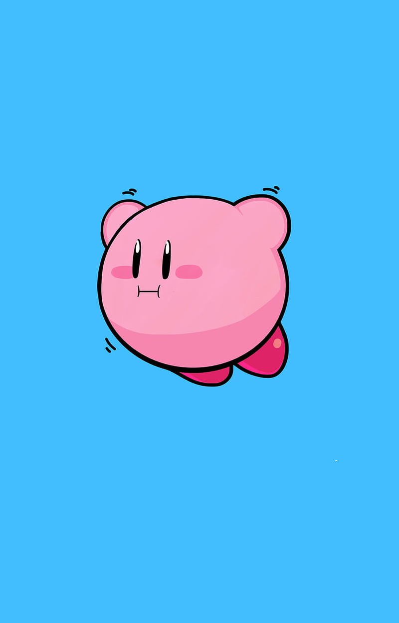 Kirby, cartoon, drawing, game, games, gaming, nintendo, smash bros,  videogame, HD phone wallpaper | Peakpx