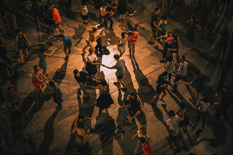 group of people dancing, HD wallpaper