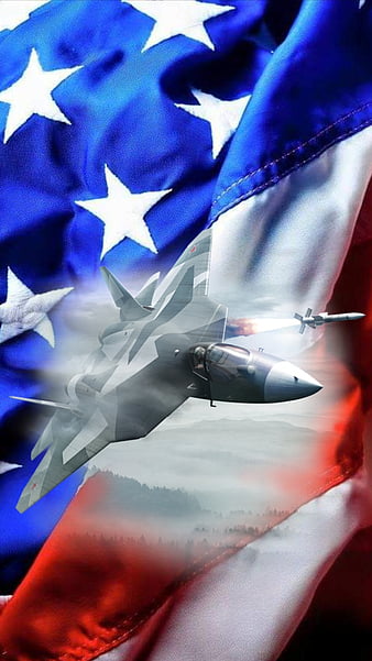 American Jet Fighter Wallpaper